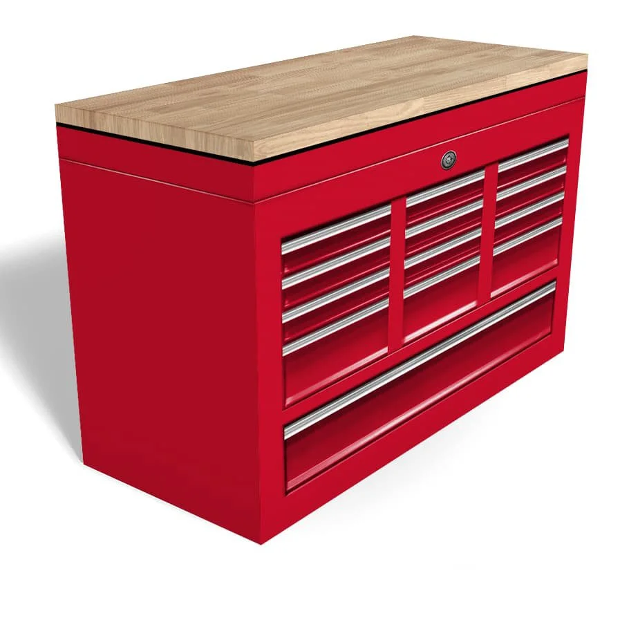 Butcherblock Workbench Tool Box Chest Freezer Wrap